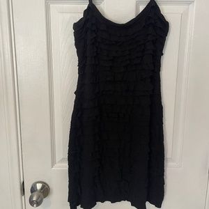 Black Tiered Jersey Sundress